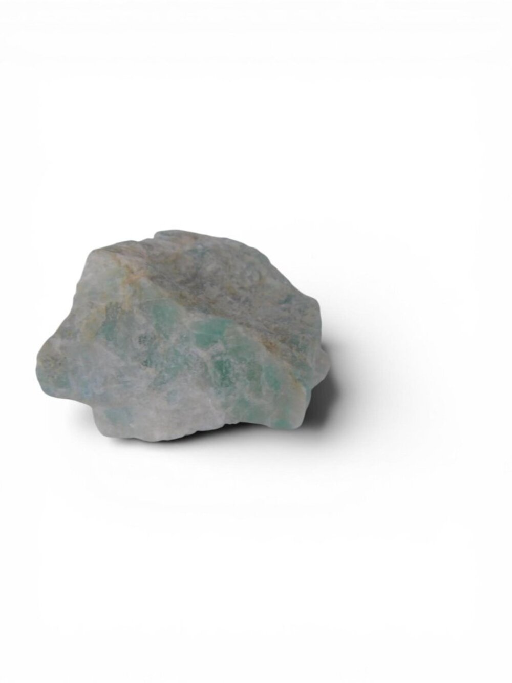 Natural Amazonite Rough Stone 0.8 oz Blue Green Raw Crystal Healing Altar